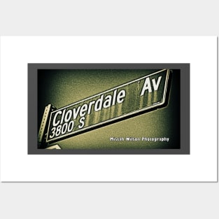 Cloverdale Avenue, Los Angeles, California by Mistah Wilson Posters and Art